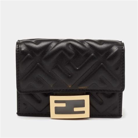 fendi women wallet|fendi billfold wallet.